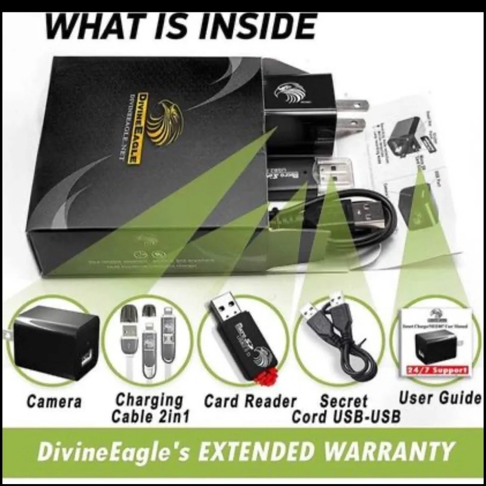 Spy camera new in box. Didn’t end up needing and missed return window. - Picture 4 of 6